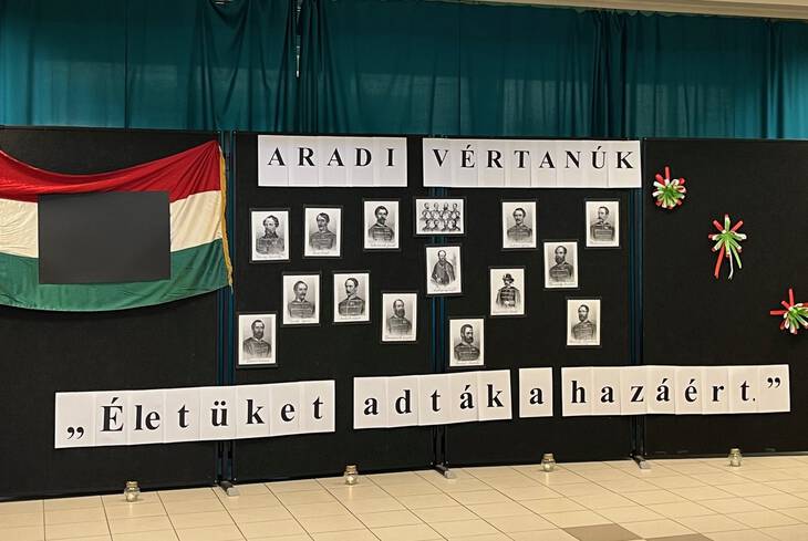 Aradi vrtank - megemlkezs