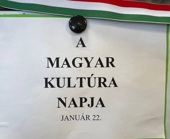 Magyar kult�ra napja - vet�lked� a fels� tagozatos di�koknak